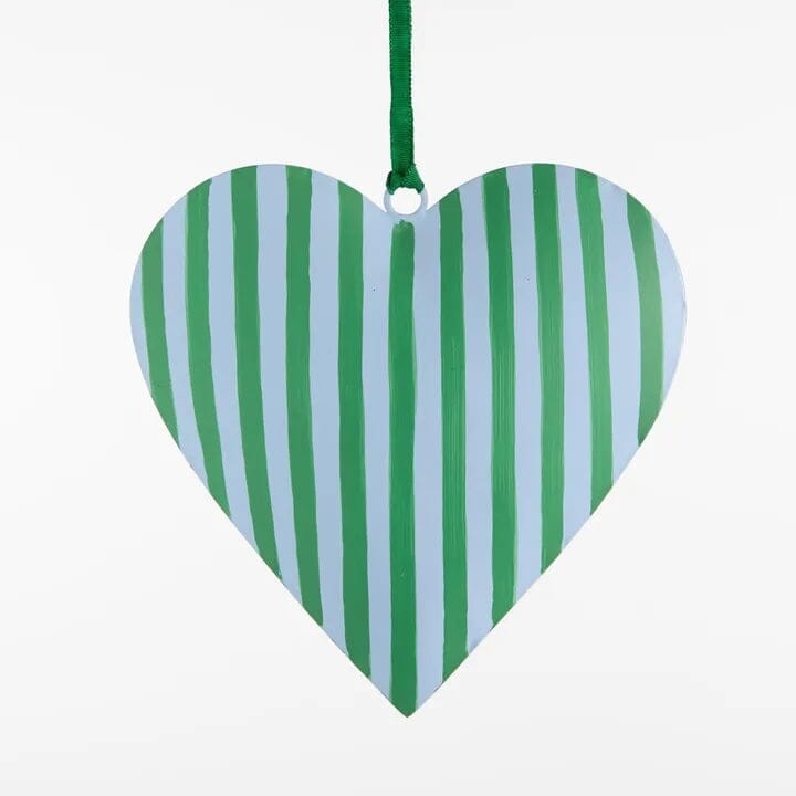 La Dolce Vita Heart Tree Decoration Large - Green Florabelle