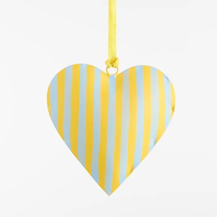 La Dolce Vita Heart Tree Decoration Small - Yellow Florabelle