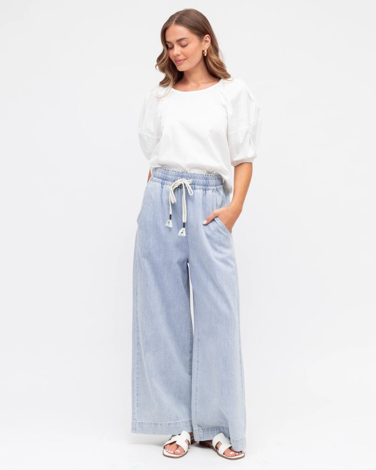 Label of Love Pants - Light Denim Label of Love