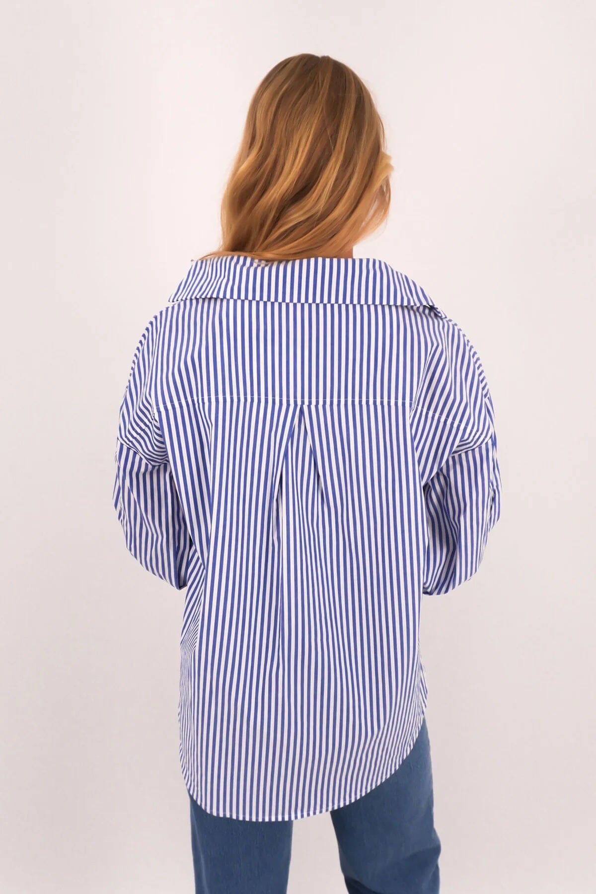 Label of Love Stella Shirt - Blue Stripe Label of Love