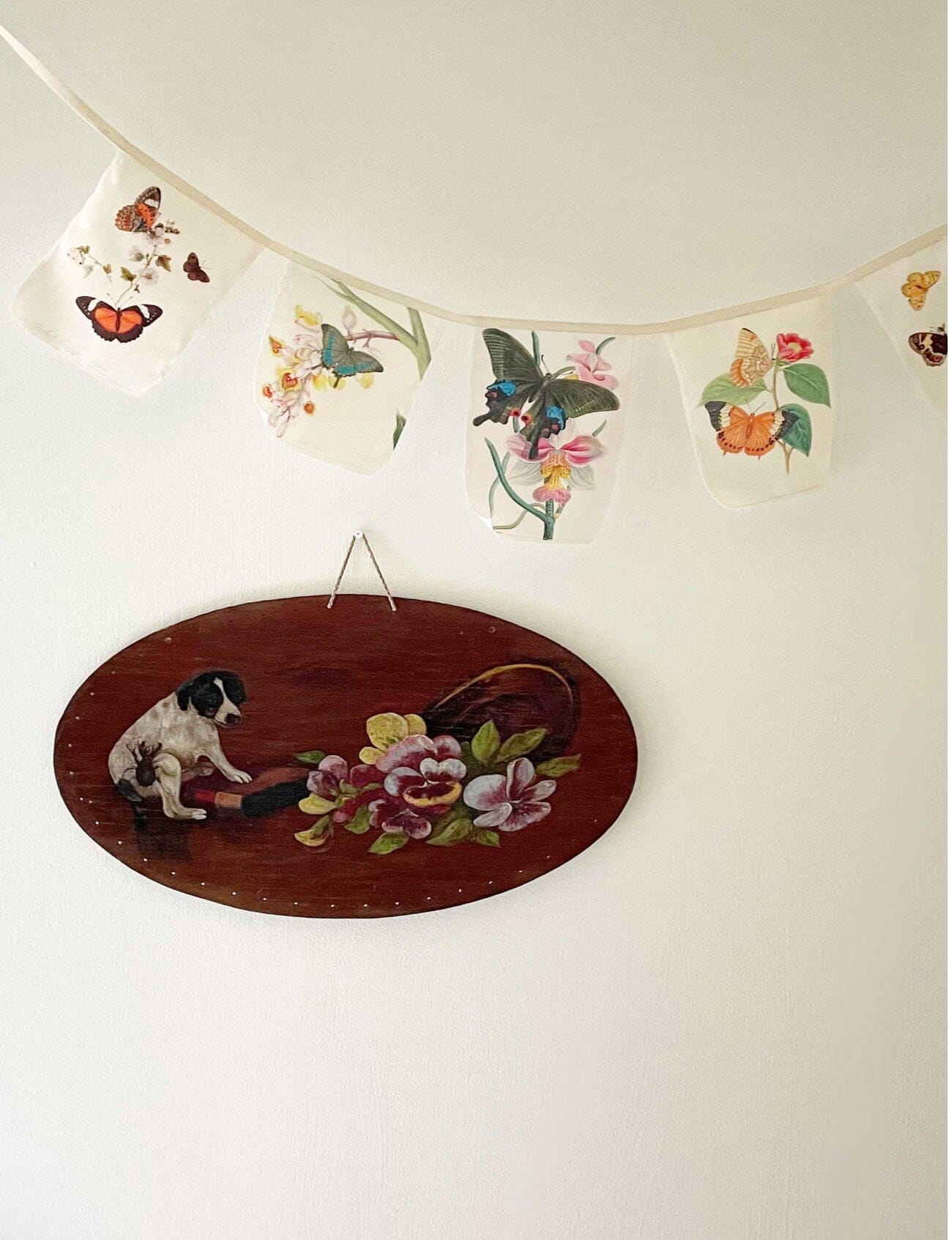 Lazybones Butterflies Garland Lazy Bones