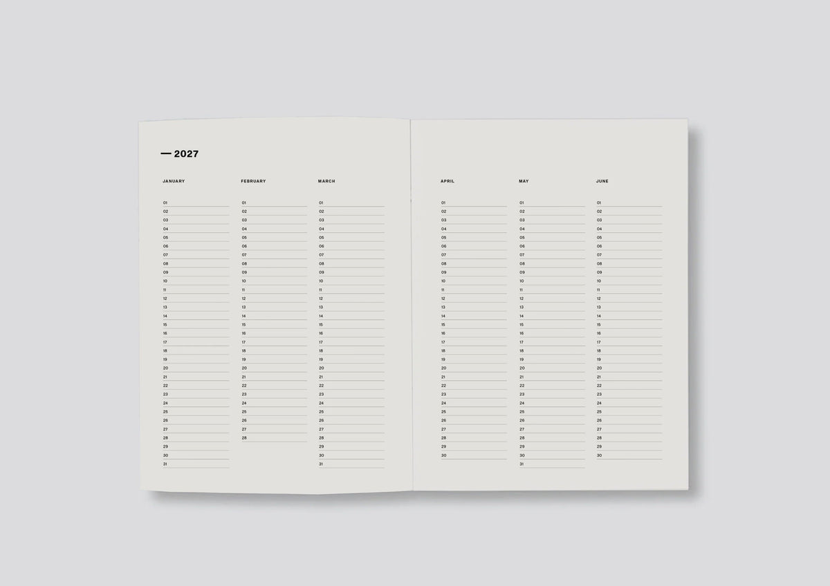 Lettuce 2027 Daily Diary - Berry & Bloom Diary Best Abroad 