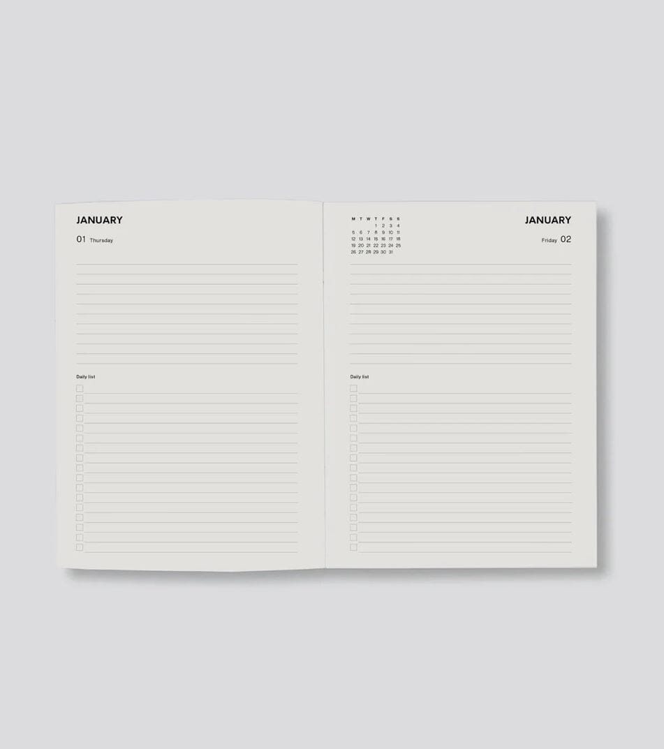 Lettuce Daily Diary 2026 - Anemones Lettuce