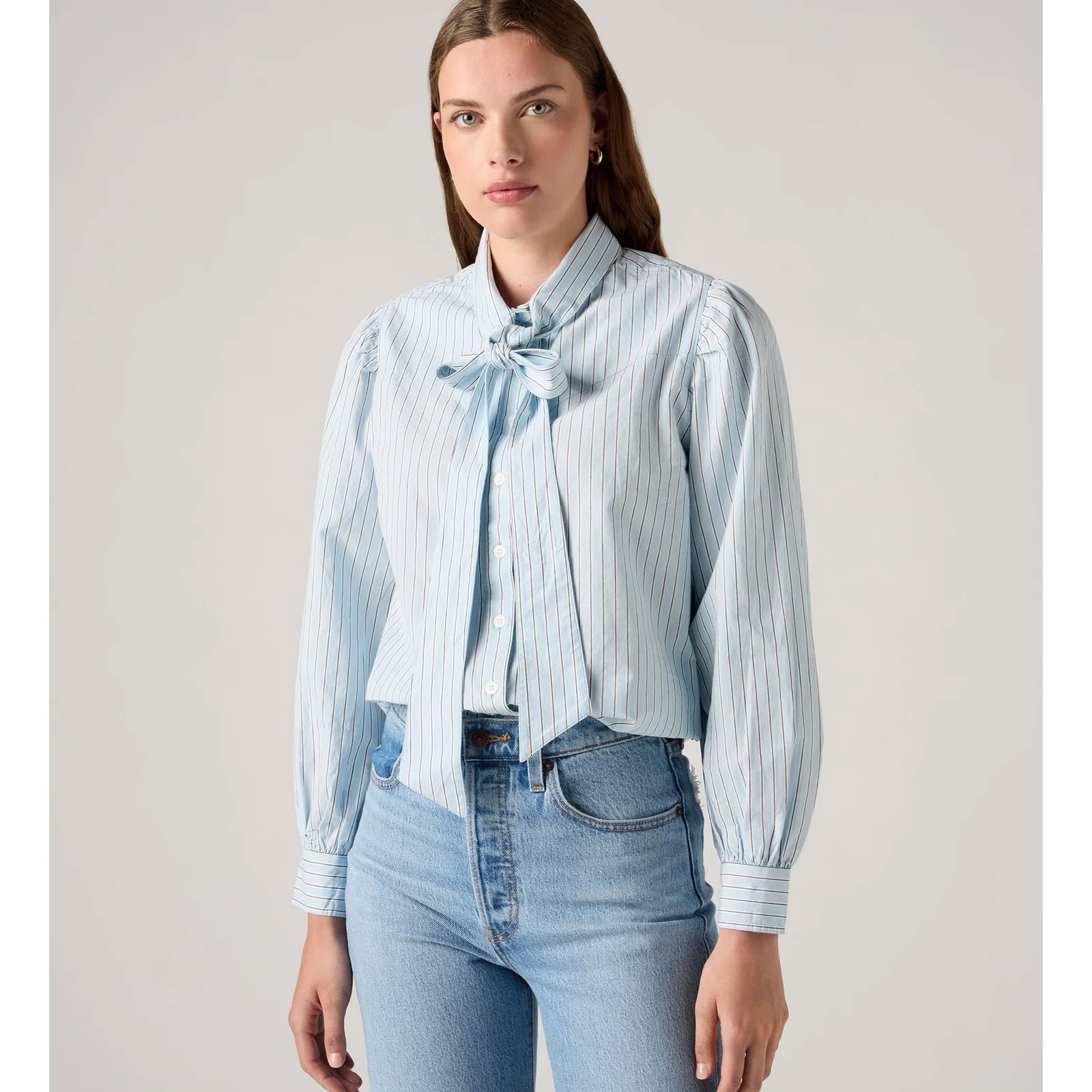 Levi's Judice Western Shirt - Sherman Stripe Angel Falls Women's Shirt Levi's 