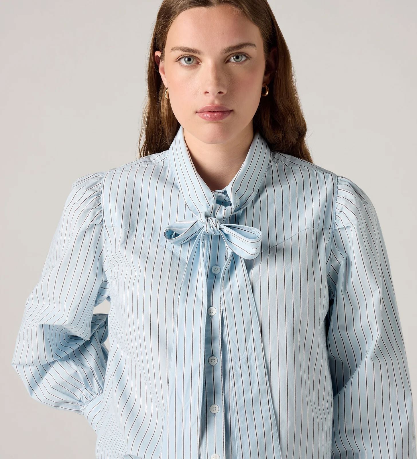 Levi's Judice Western Shirt - Sherman Stripe Angel Falls Levi's