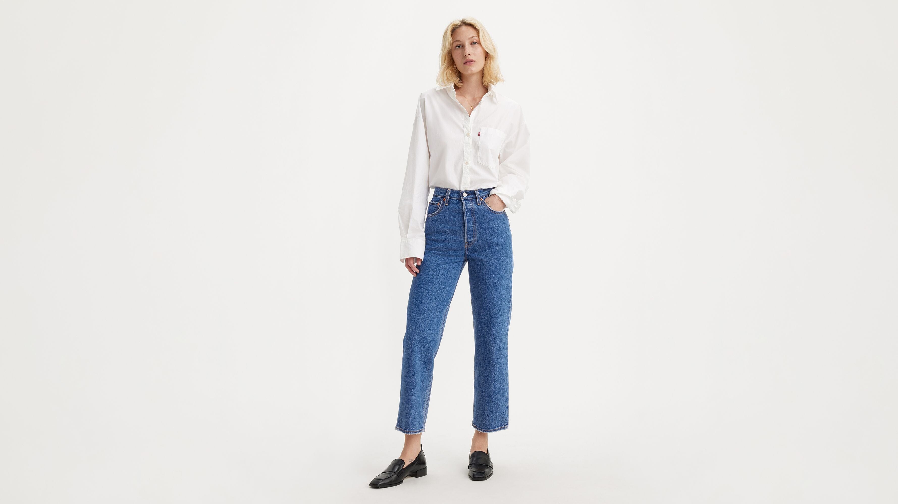 Levi's Ribcage Ankle Straight - Jazz Pop Levi's
