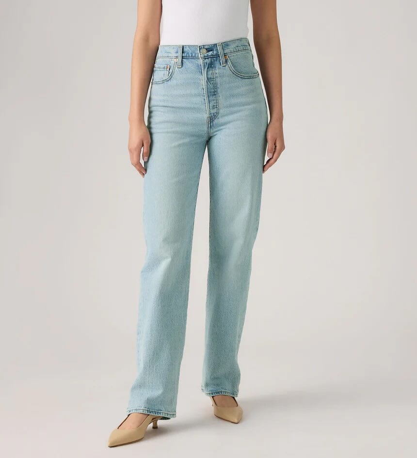 Levi's Ribcage Full Length - Blasted Stone Clean Levi's