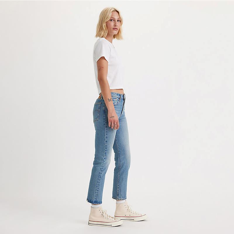 Levi's Wedgie Straight Jeans - Calling All Blues Levi's