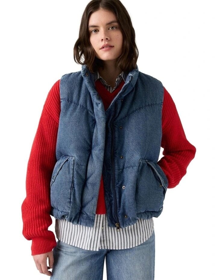 Levi's Western Bubble Vest - City Worn Levi's