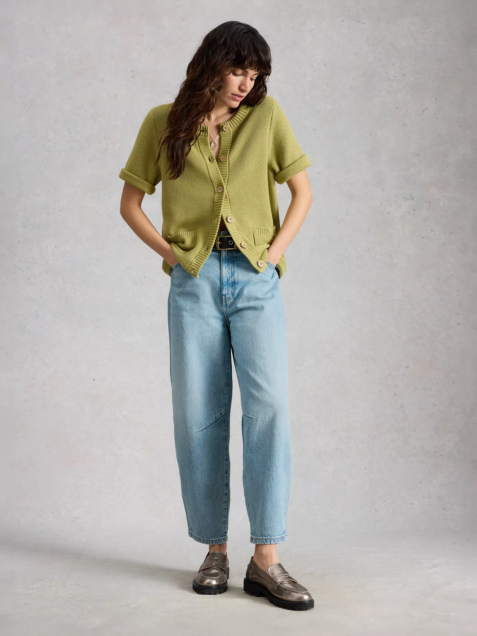 White Stuff Aubrey Barrel Leg Jean - Light Denim White Stuff