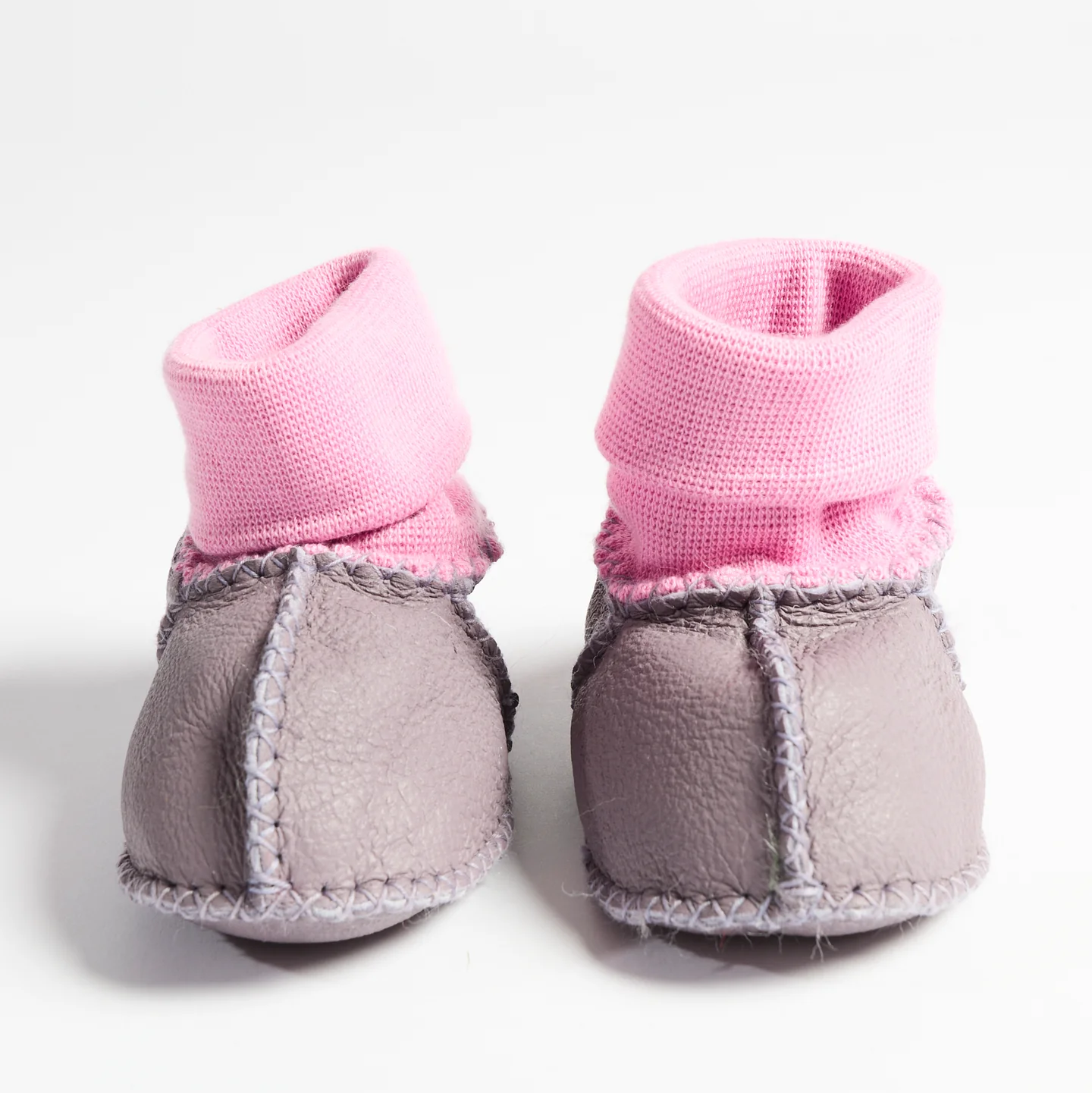 Kip & Co Lilac Baby Booties