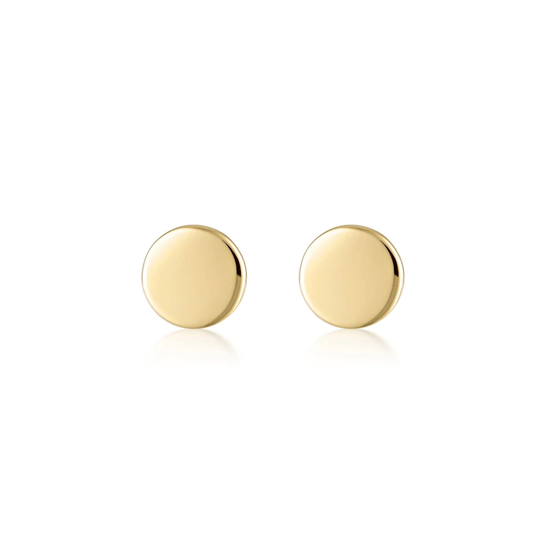 Linda Tahija Disc Stud Earring - Gold Linda Tahija