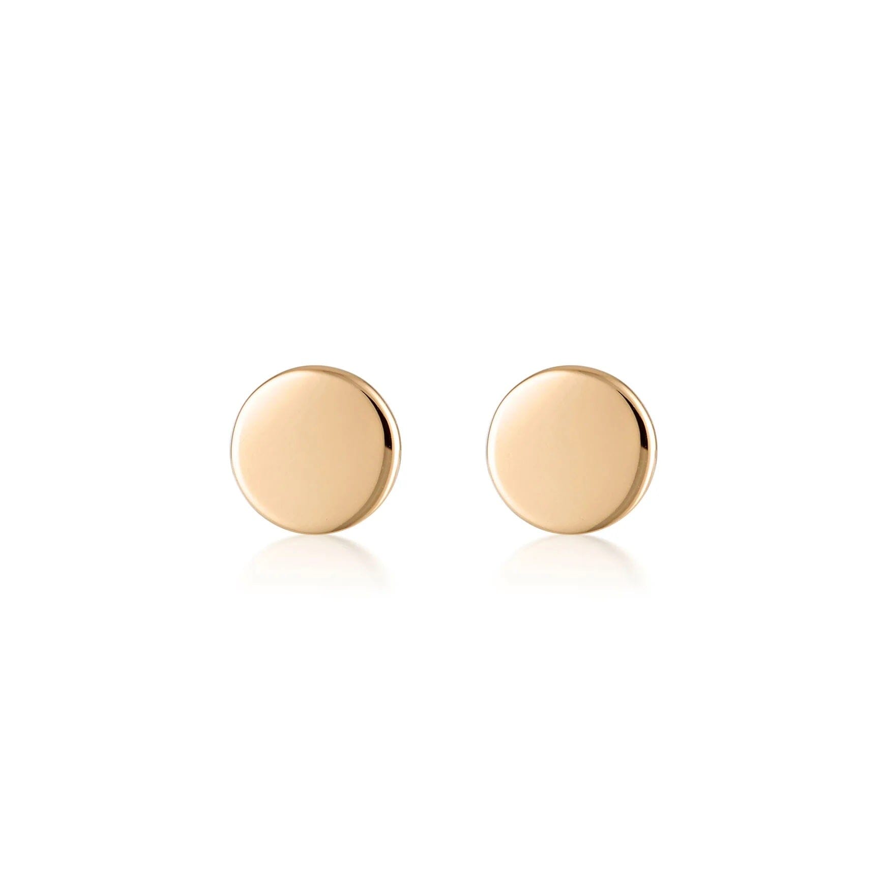 Linda Tahija Disc Stud Earring - Rose Gold Linda Tahija