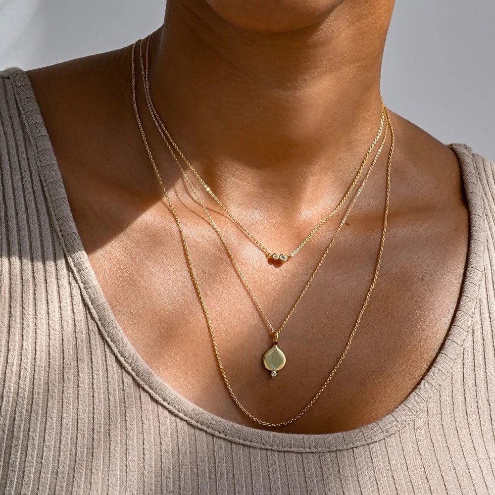 Linda Tahija Field Necklace - Gold Linda Tahija