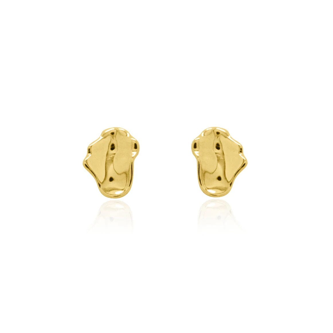 Linda Tahija Morph Stud Earrings - Gold Linda Tahija