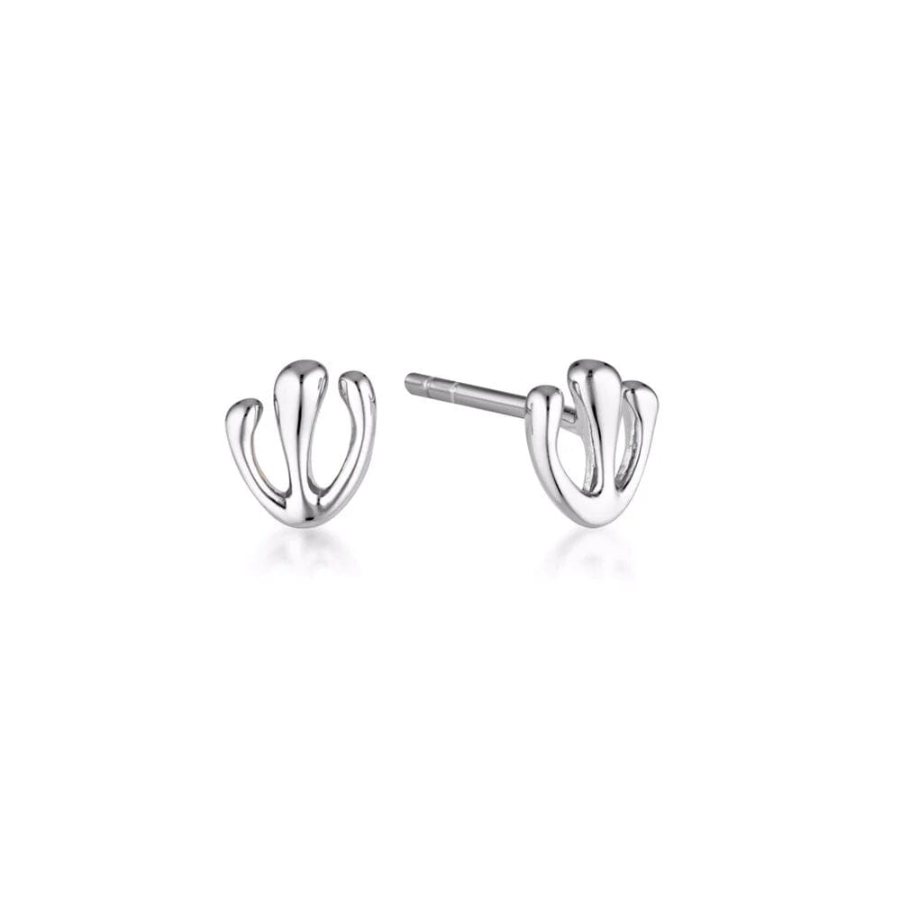 Linda Tahija Nectar Stud Earrings - Silver Linda Tahija