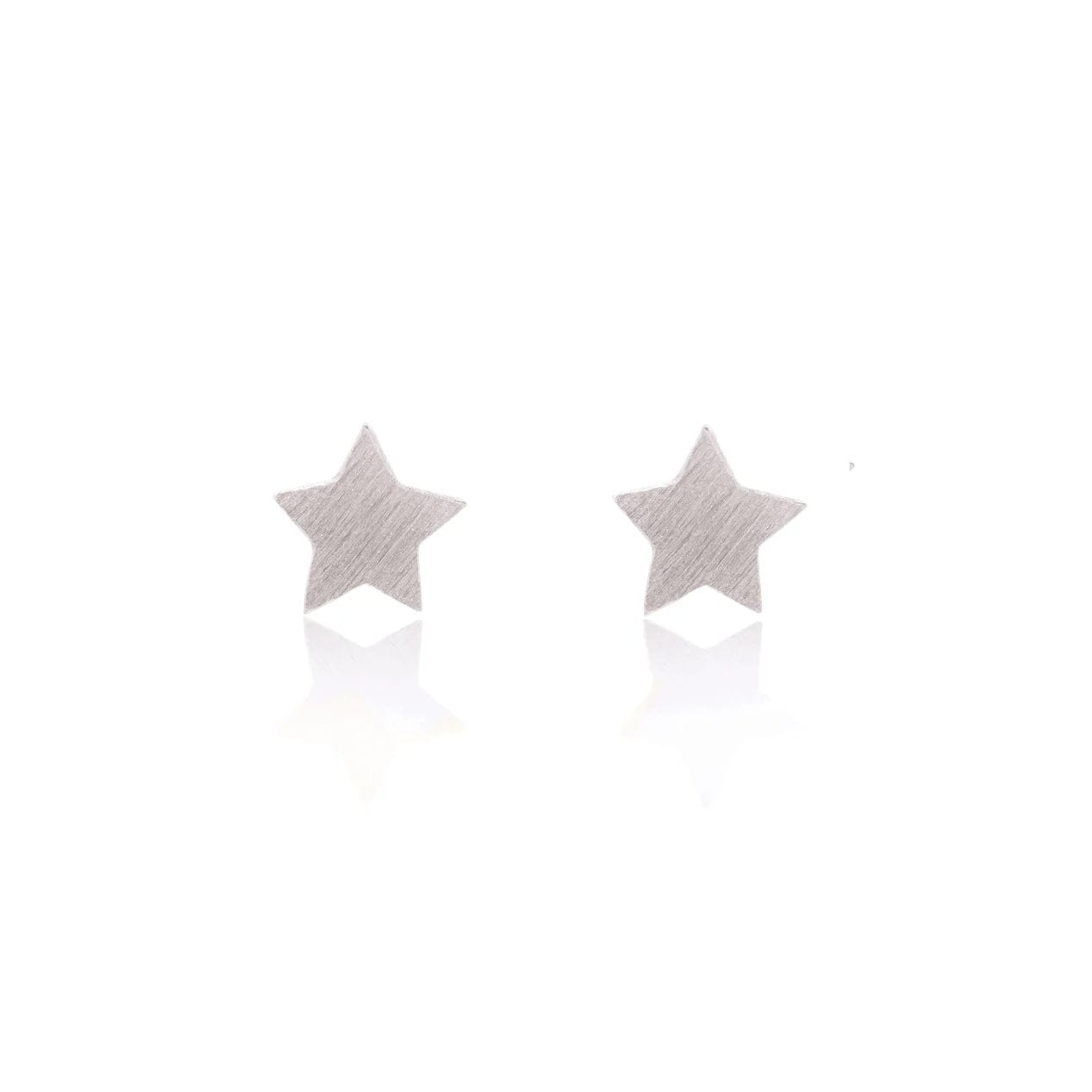 Linda Tahija Star Stud Earrings - Silver Linda Tahija