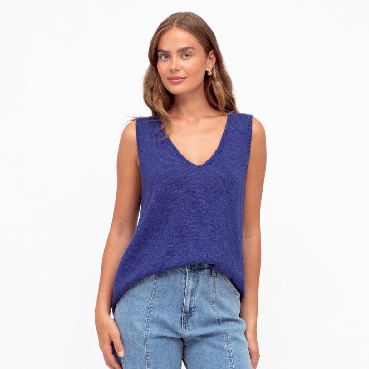 LOL Knit Top - Royal Blue Eclectic House