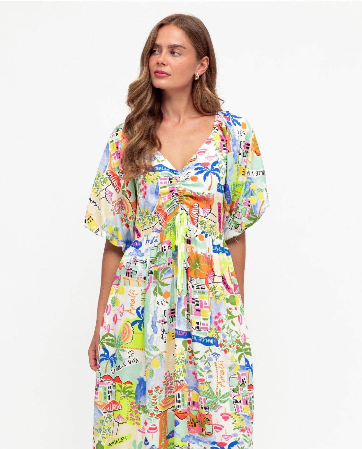 LOL Midi Dress - La Dolce Vita Eclectic House