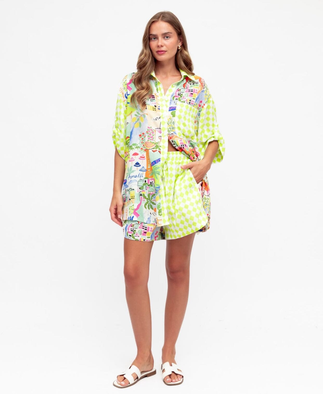 LOL Shirt & Shorts Set - La Dolce Vita Eclectic House