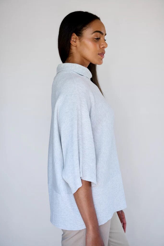 Maxted Ava Knit Pullover - Pale Grey Maxted