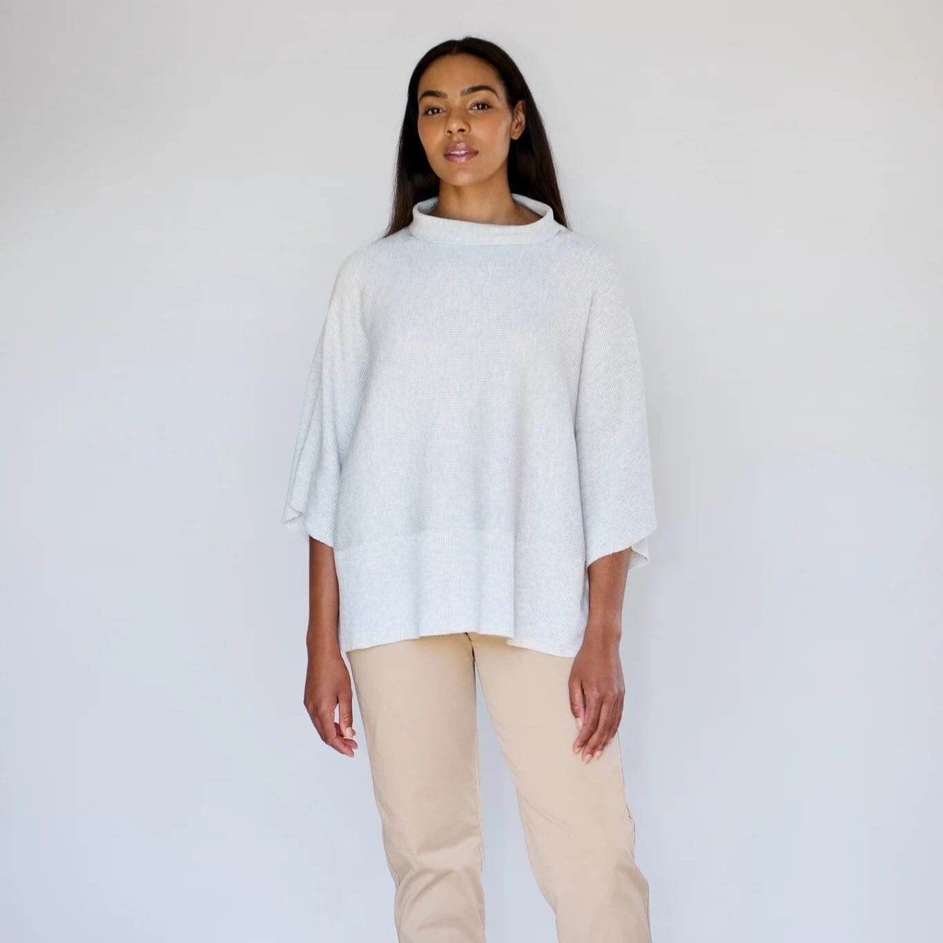 Maxted Ava Knit Pullover - Pale Grey Maxted