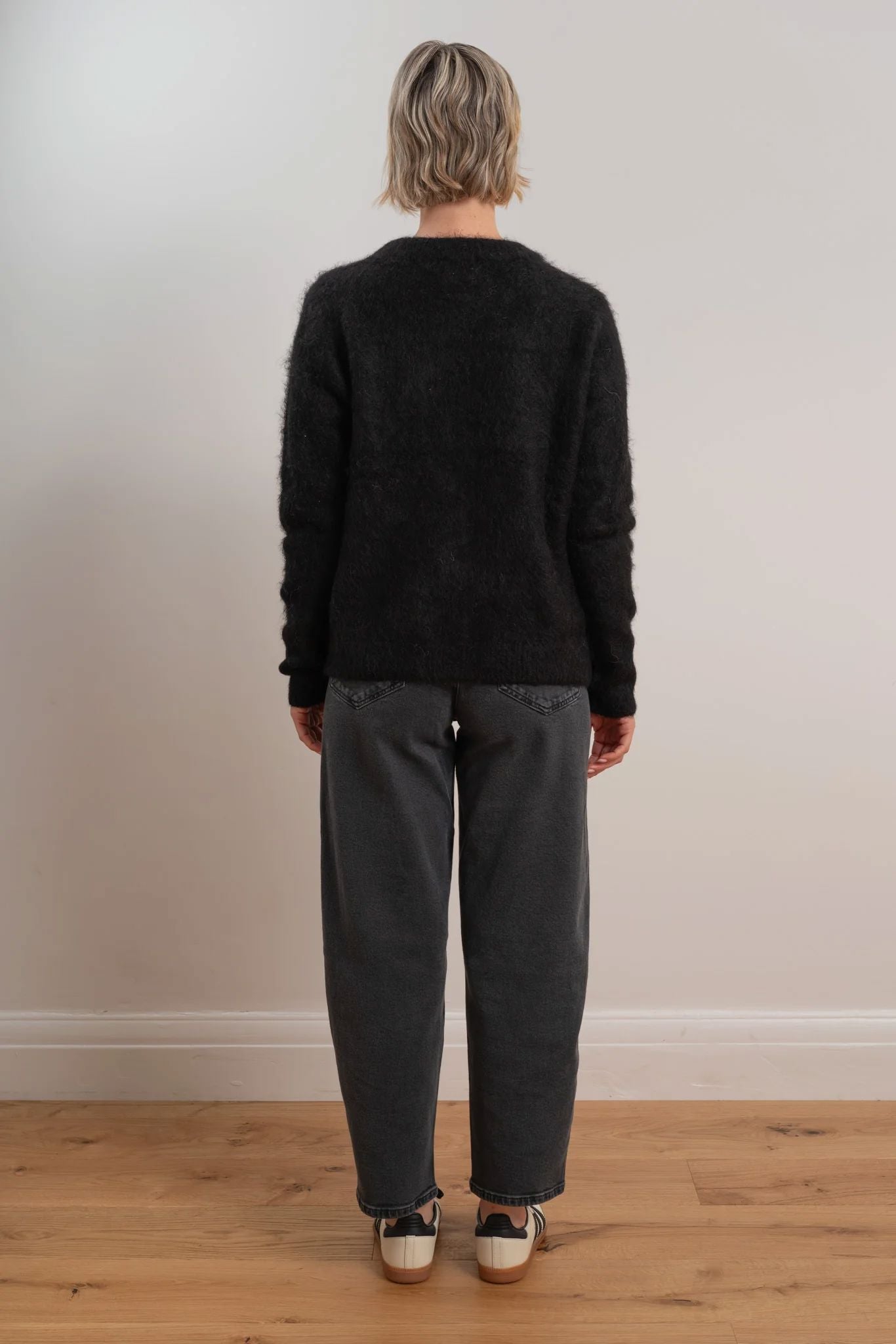 Maxted Brushed Cardigan - Black Maxted