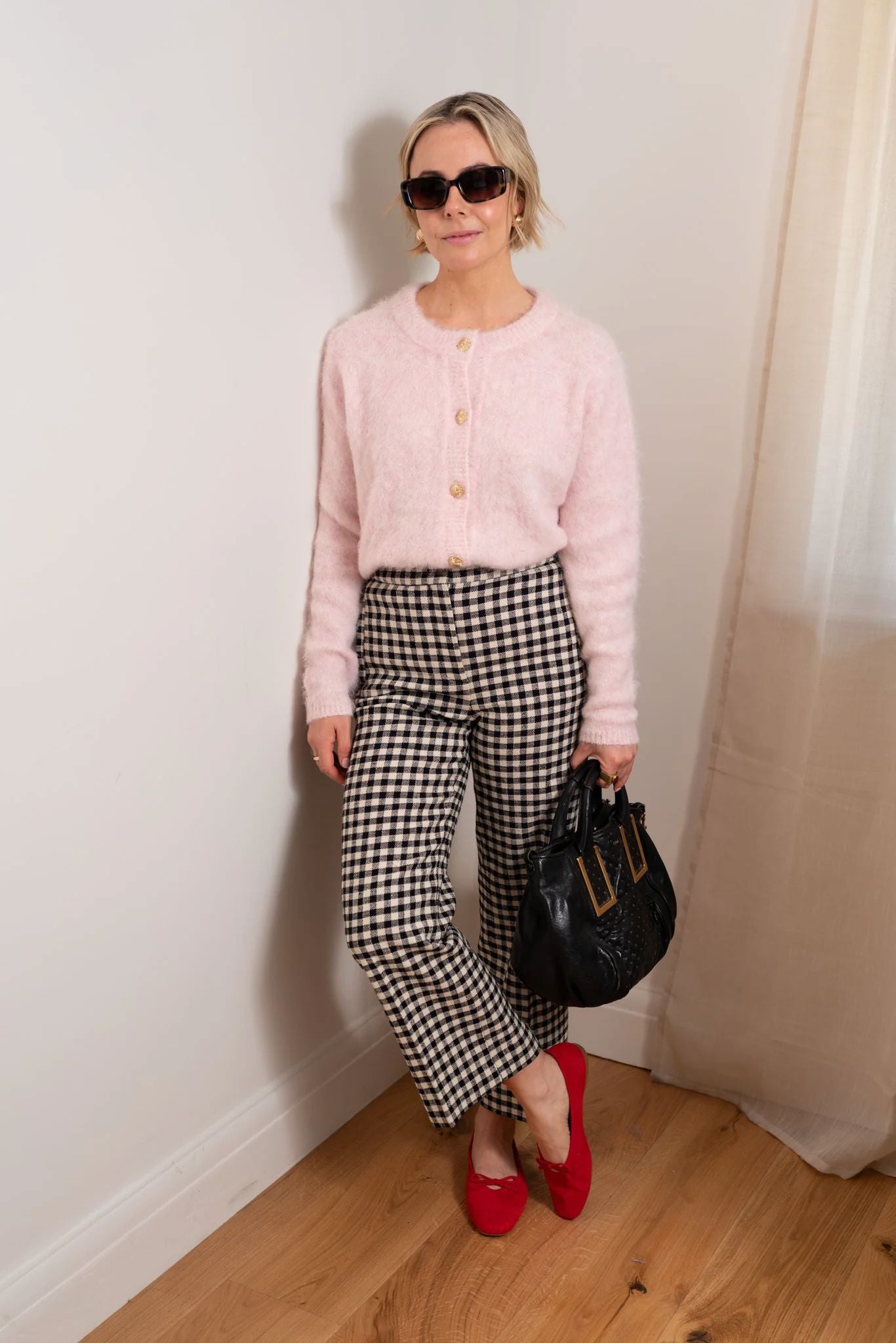 Maxted Brushed Cardigan - Pink Maxted