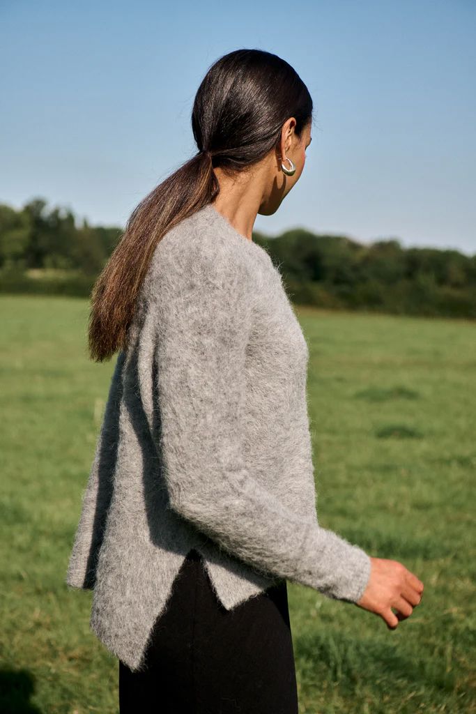 Maxted Brushed Pullover - Charcoal Maxted