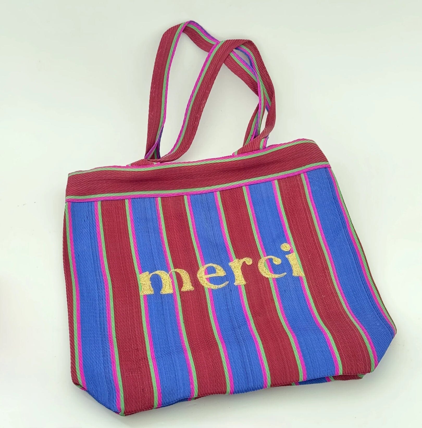 Merci Recycled Tote Coast to Coast Home