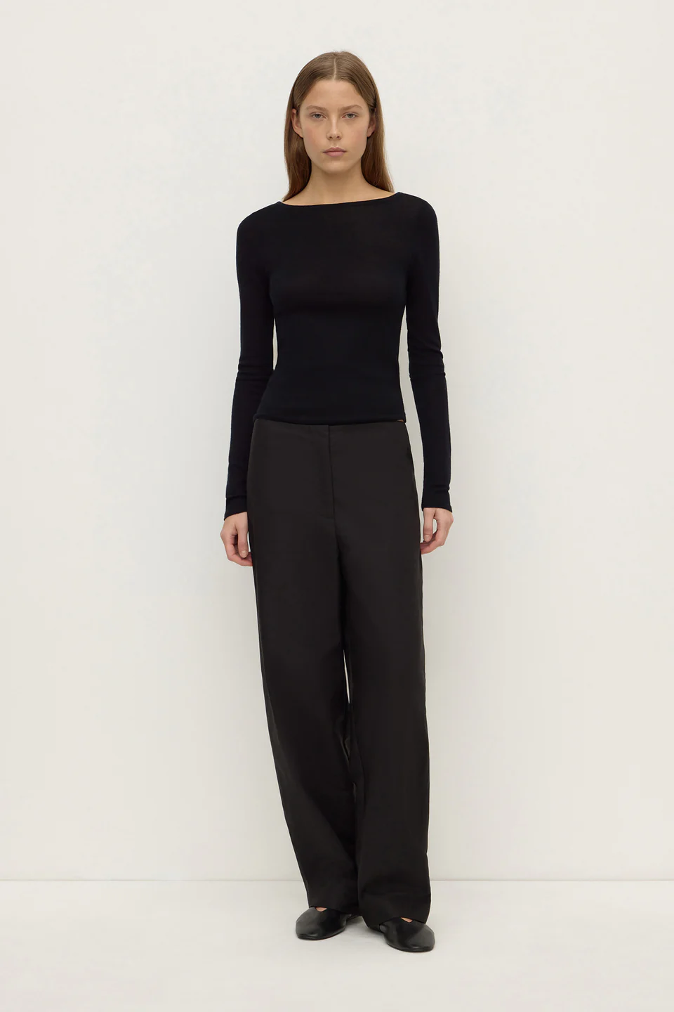 Assembly Label Mia Cotton Pant - Black