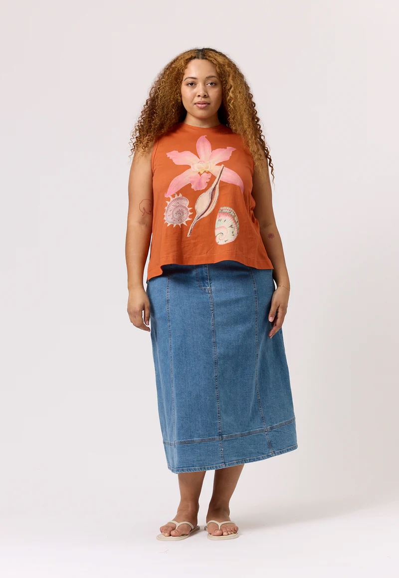 Nancybird Mali Tank - Rust Shell Nancybird