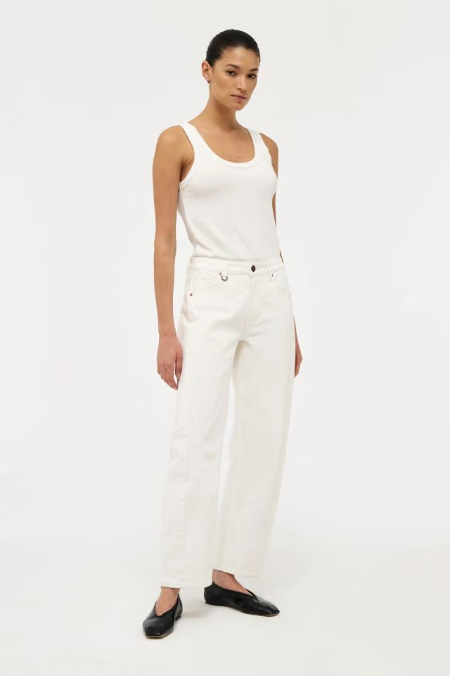 Neuw Denim Amber Barrel Jeans - Fresh White Women's Jeans Neuw Denim 