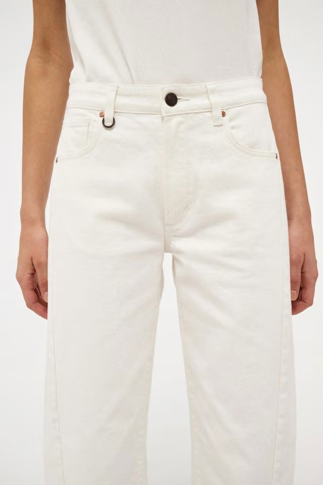 Neuw Denim Amber Barrel Jeans - Fresh White Women's Jeans Neuw Denim 