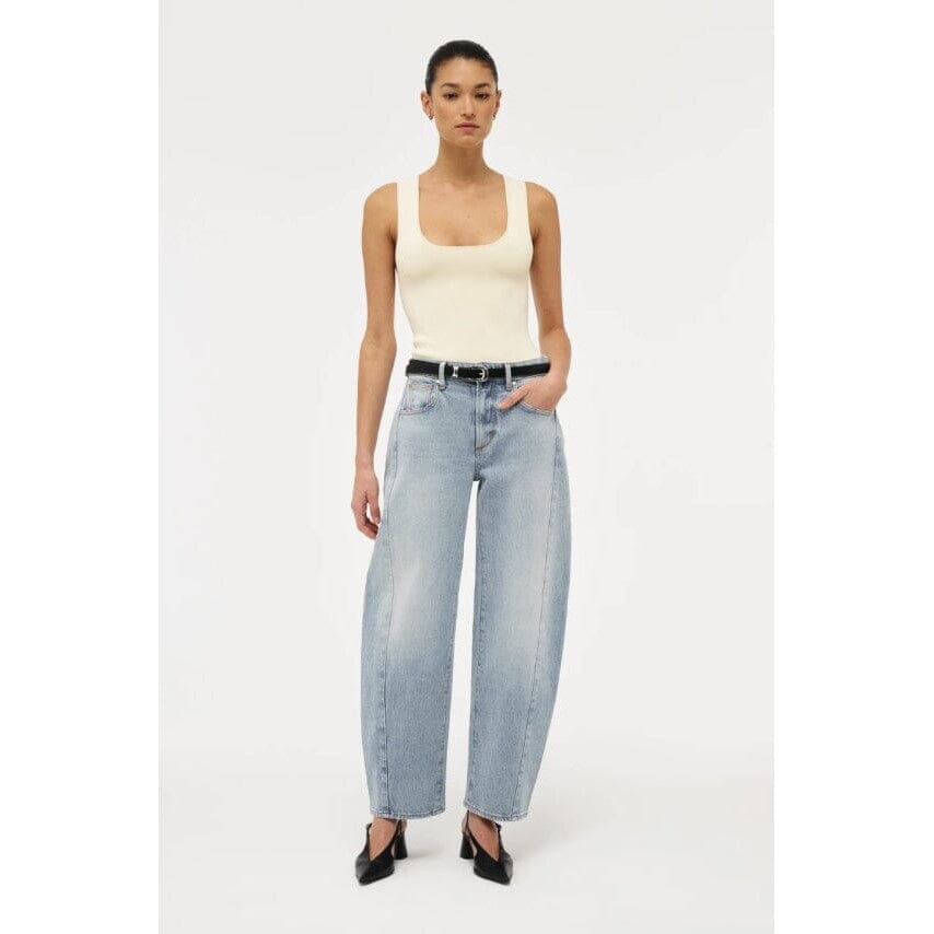 Neuw Denim Amber Barrel Jeans - Vogue Light Vintage Indigo Women's Jeans Neuw Denim 