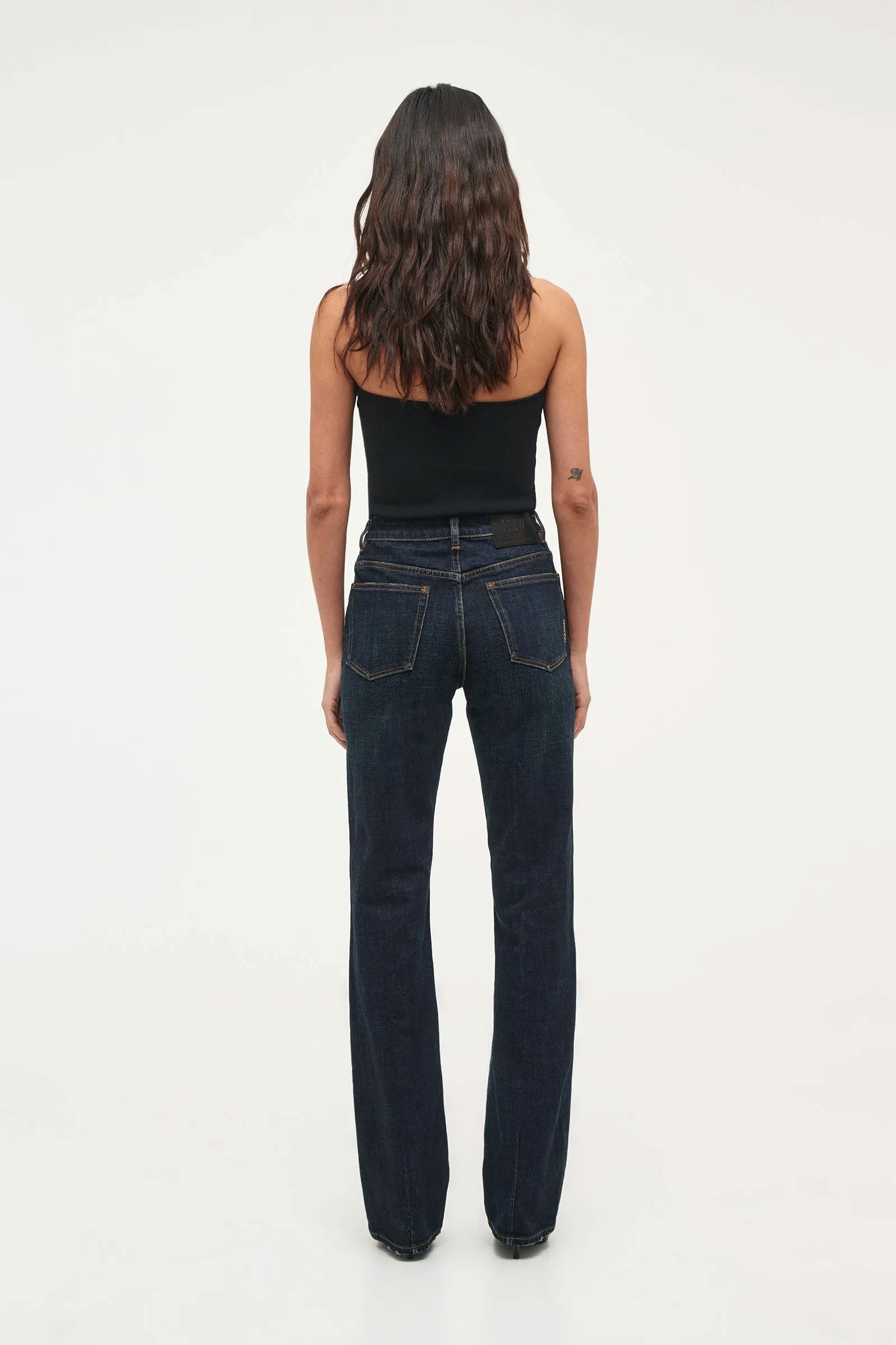 Neuw Denim Freja Straight Brooding Jeans - Dark Vintage Indigo Women's Jeans Neuw Denim 