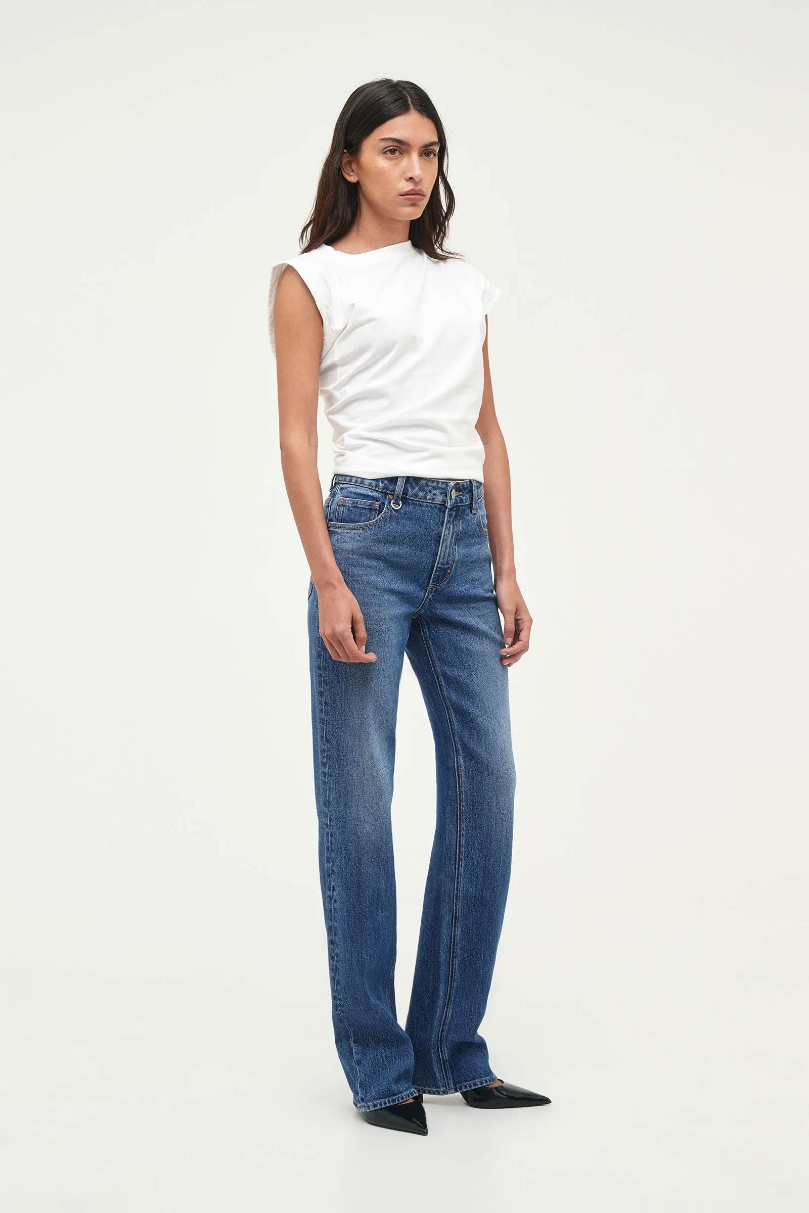 Neuw Denim Freja Straight Jeans Alexa - Mid Vintage Indigo Women's Jeans Neuw Denim 