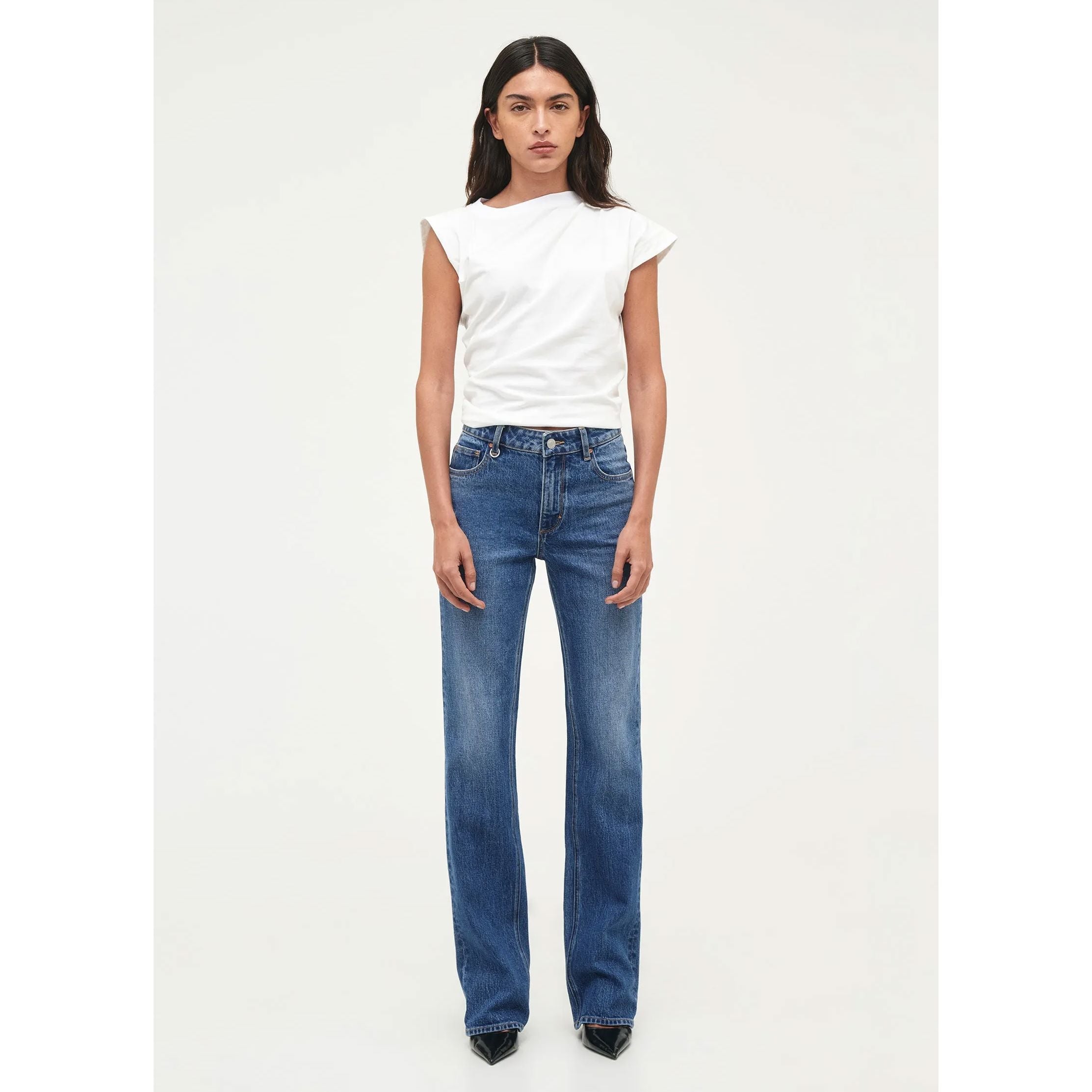 Neuw Denim Freja Straight Jeans Alexa - Mid Vintage Indigo Women's Jeans Neuw Denim 