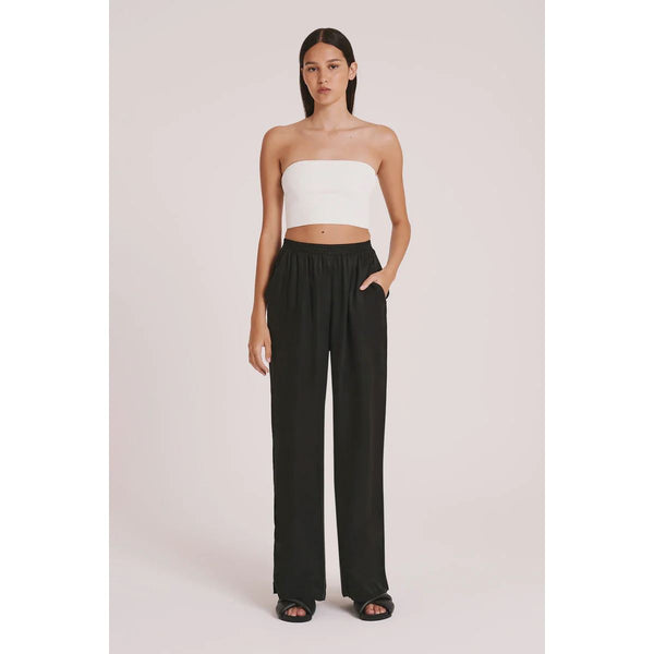Nude Lucy Dara Cupro Pants - Black Nude Lucy