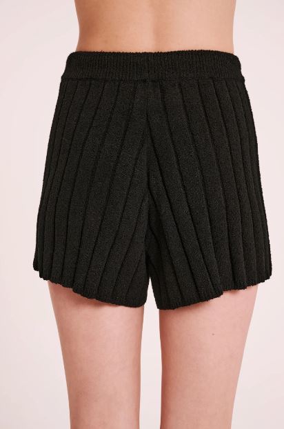 Nude Lucy Juni Knit Short - Black Nude Lucy