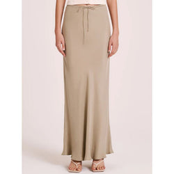 Nude Lucy Lea Cupro Skirt - Olive Nude Lucy