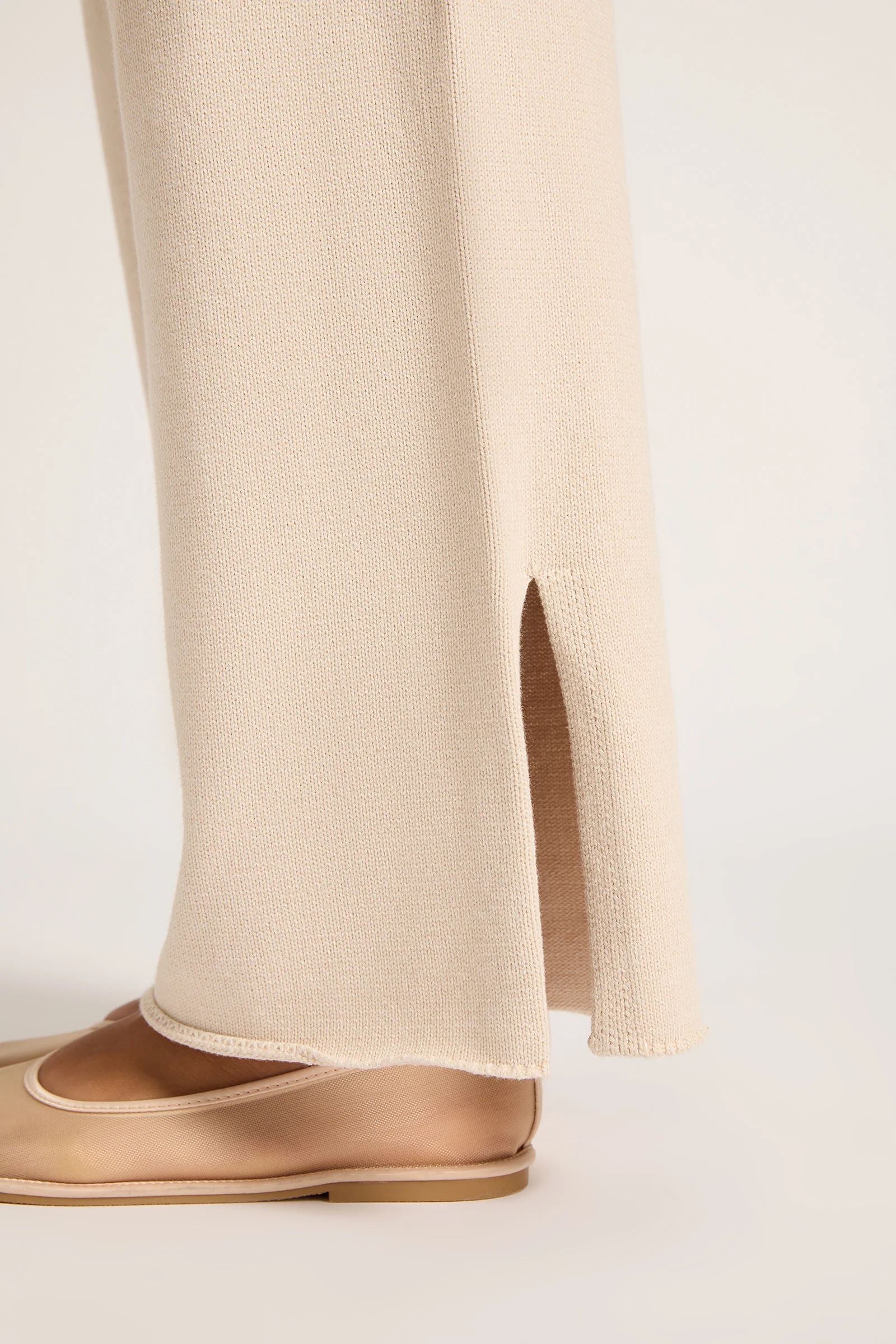 Nude Lucy Lilou Knit Pant - Bone Nude Lucy