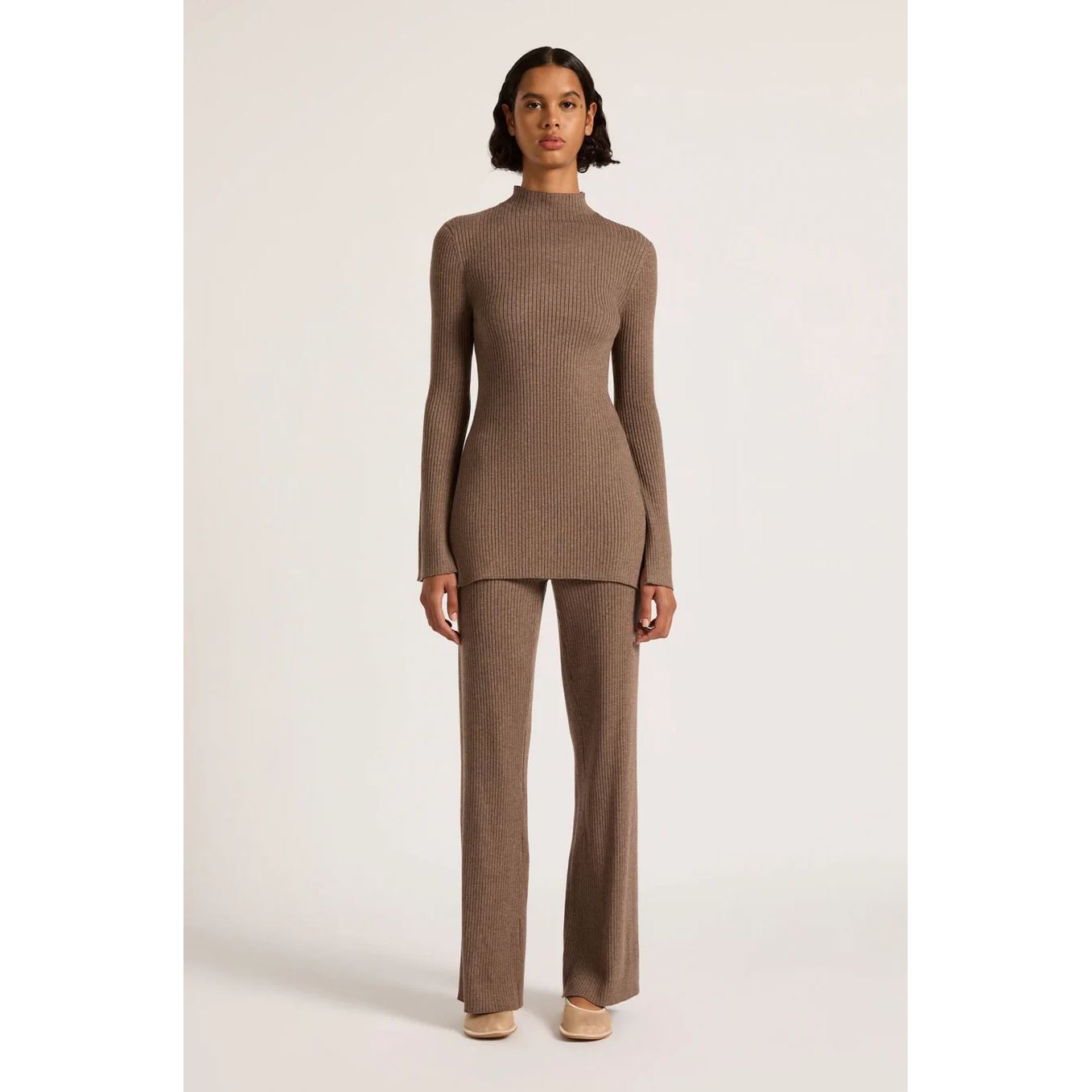 Nude Lucy Malo Knit Tunic - Mocha Nude Lucy