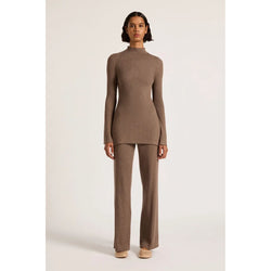 Nude Lucy Malo Knit Tunic - Mocha Nude Lucy