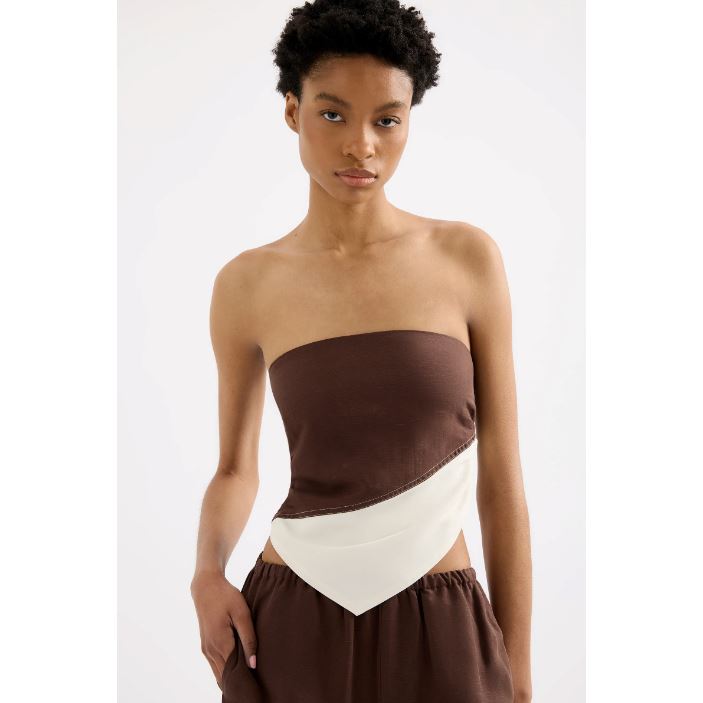 Nude Lucy Serafin Bodice - Espresso Splice Nude Lucy