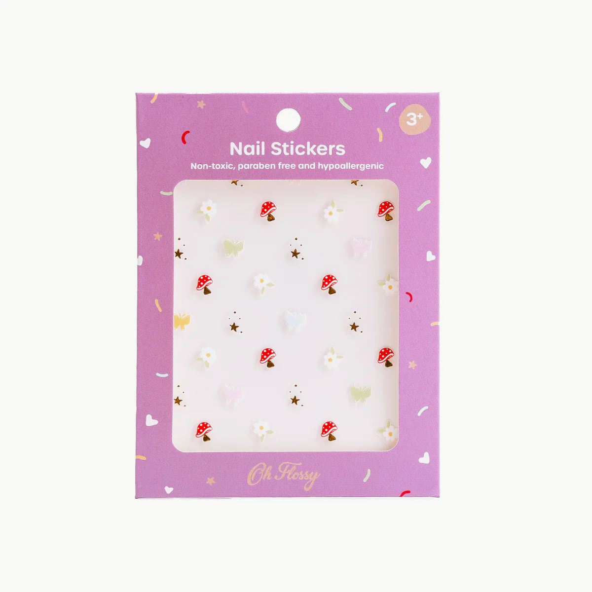 Oh Flossy Nail Stickers - Magic Garden Oh Flossy