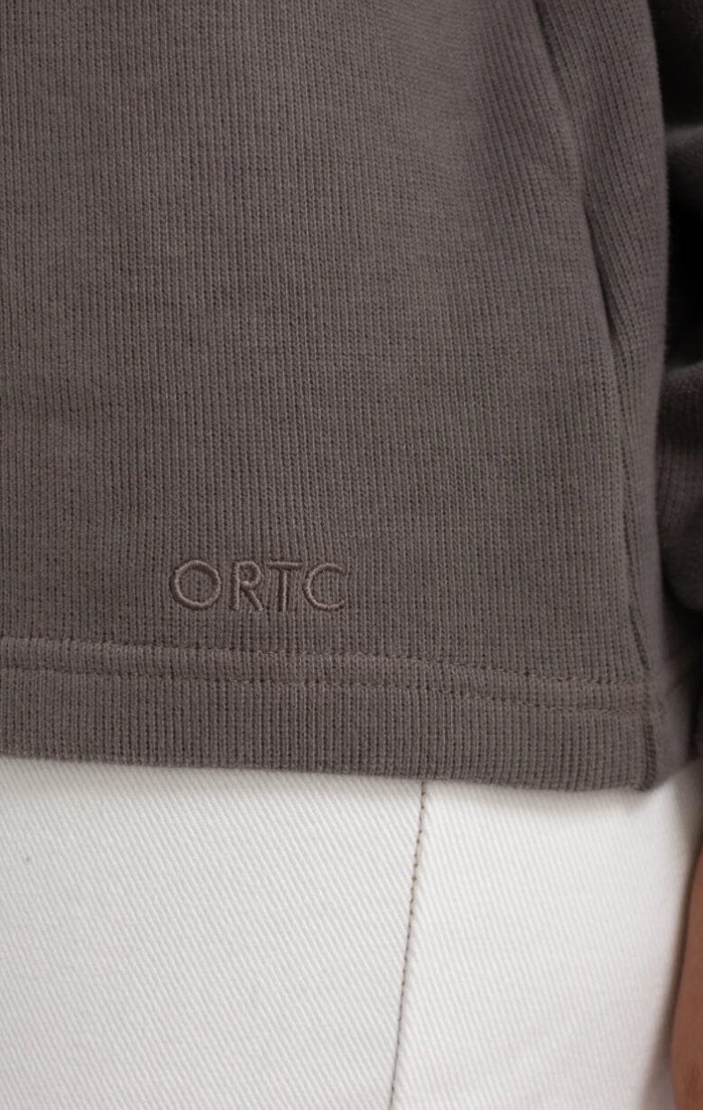 ORTC Ava High Neck Jumper - Espresso ortc Clothing Co.