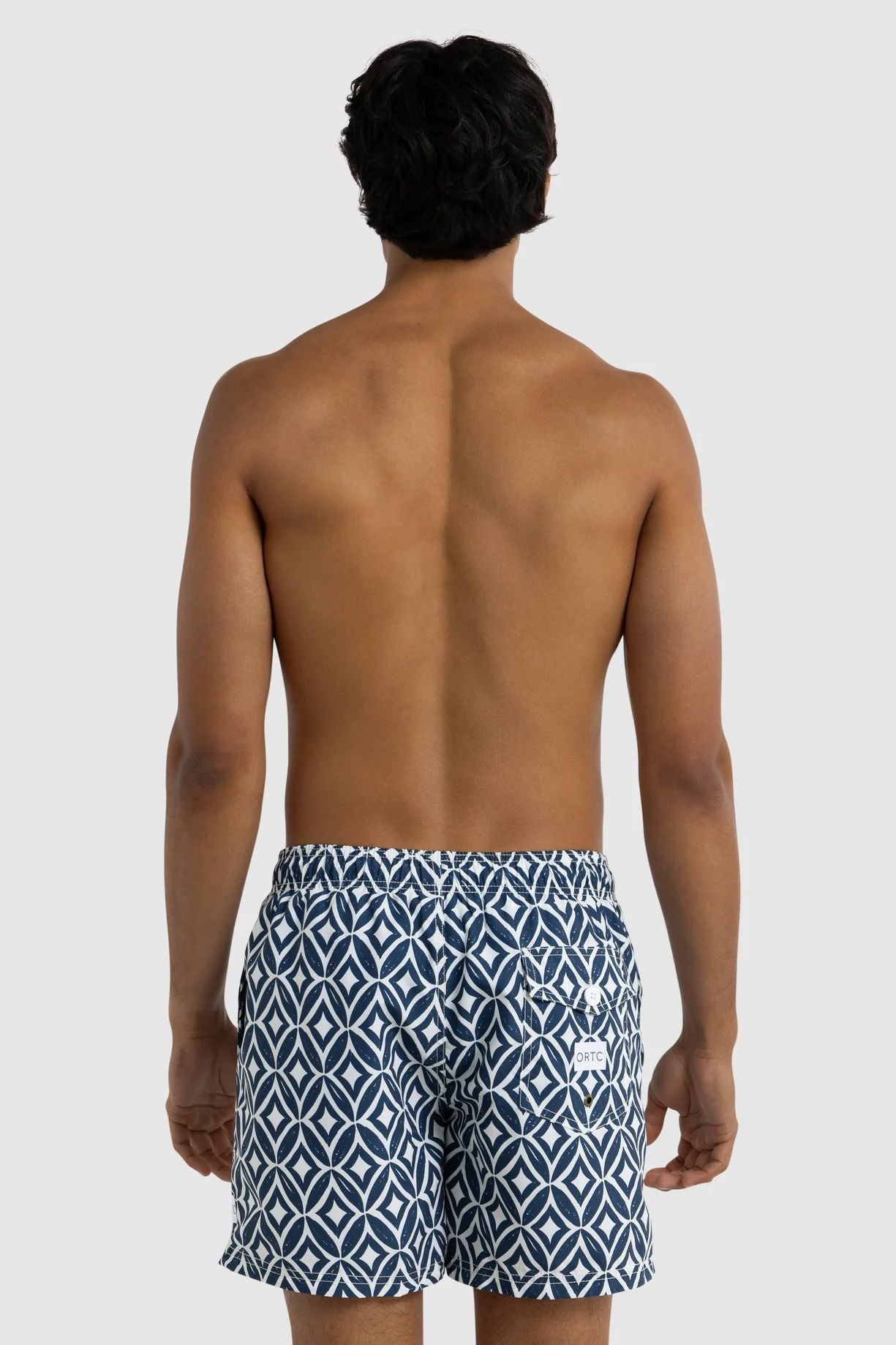 ORTC Cable Swim Shorts - Navy ortc Clothing Co.