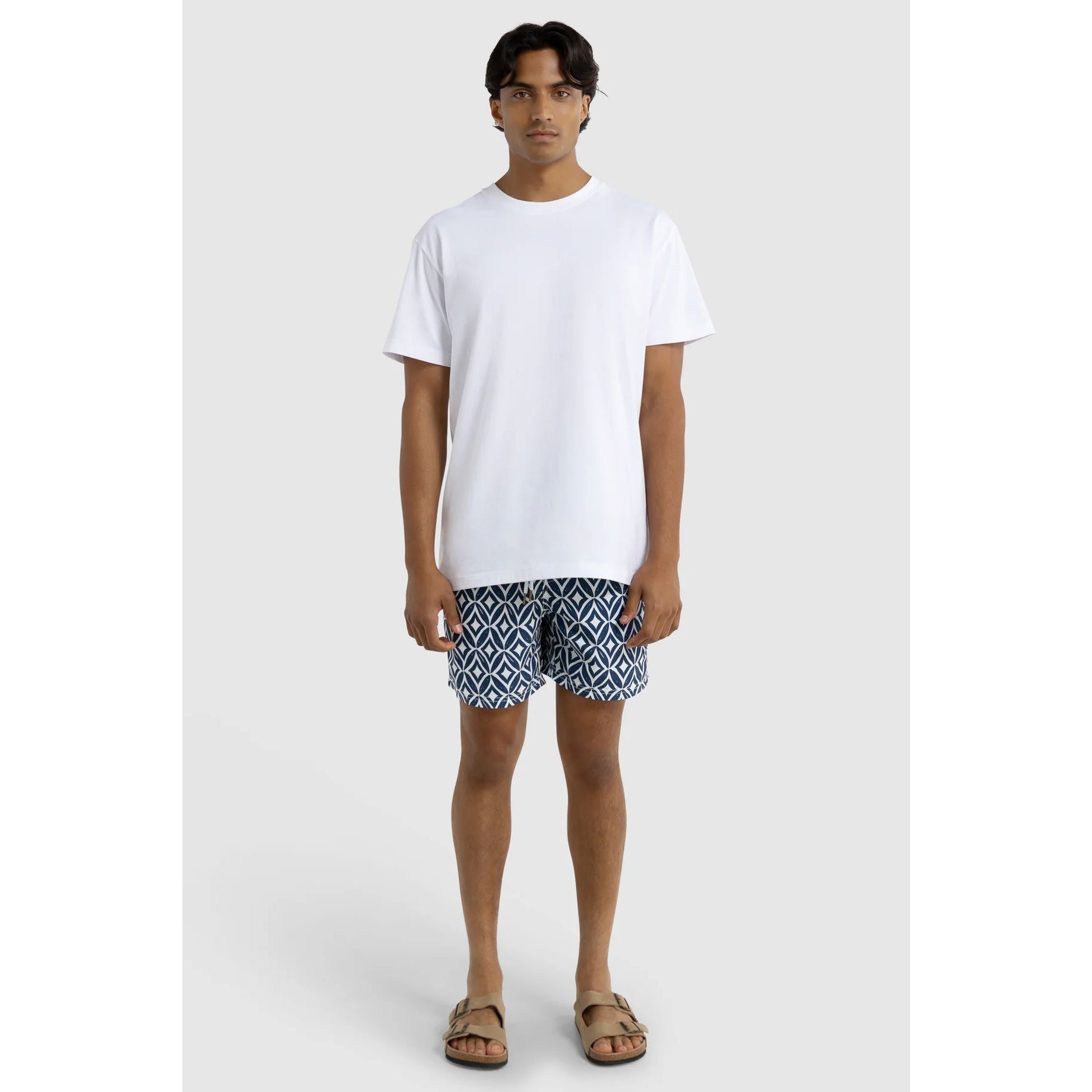 ORTC Cable Swim Shorts - Navy ortc Clothing Co.