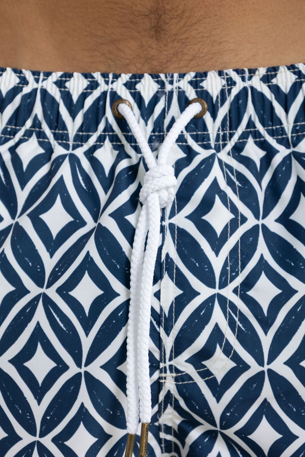 ORTC Cable Swim Shorts - Navy ortc Clothing Co.